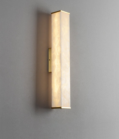 Cuboid Alabaster Wall Light - Nuvé