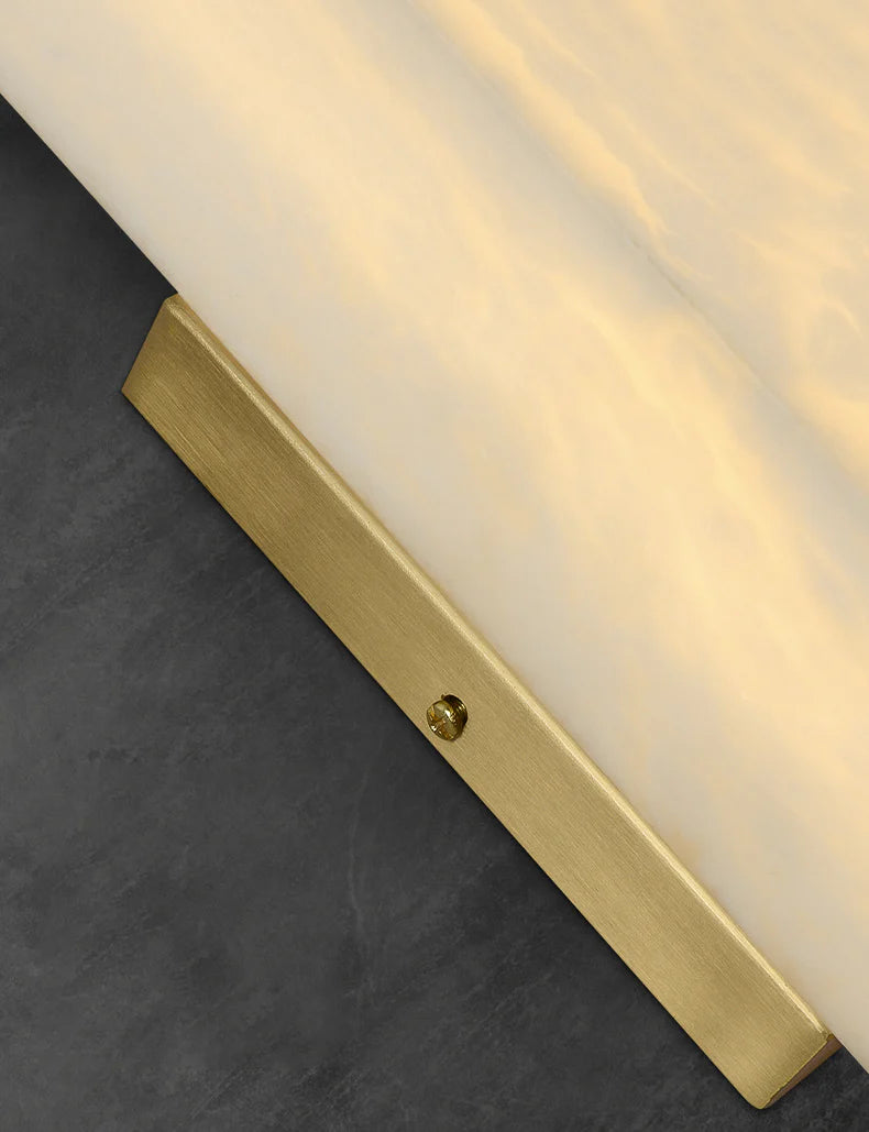 Cuboid Alabaster Wall Light - Nuvé