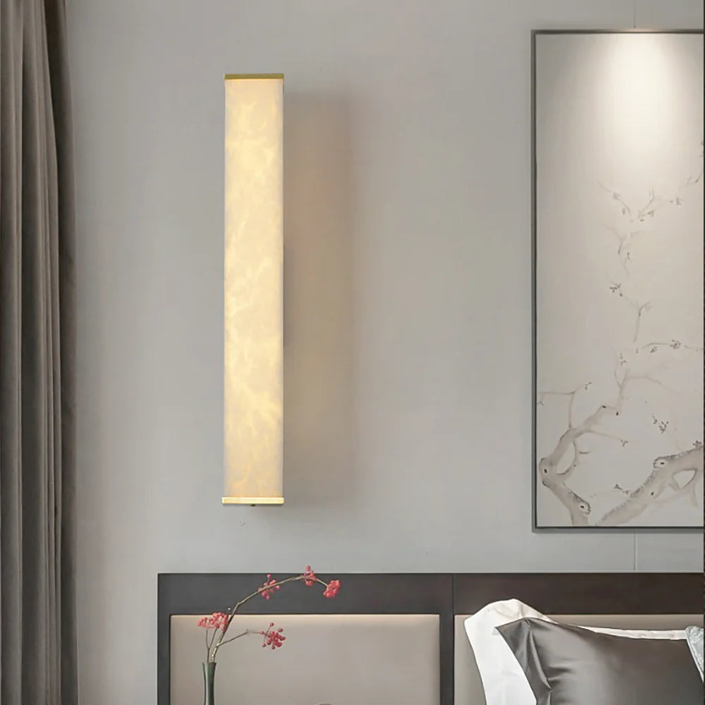 Cuboid Alabaster Wall Light - Nuvé