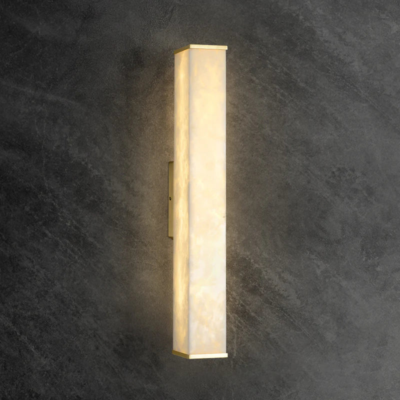 Cuboid Alabaster Wall Light - Nuvé