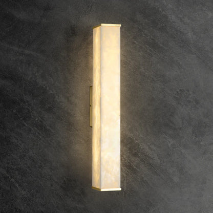 Cuboid Alabaster Wall Light - Nuvé