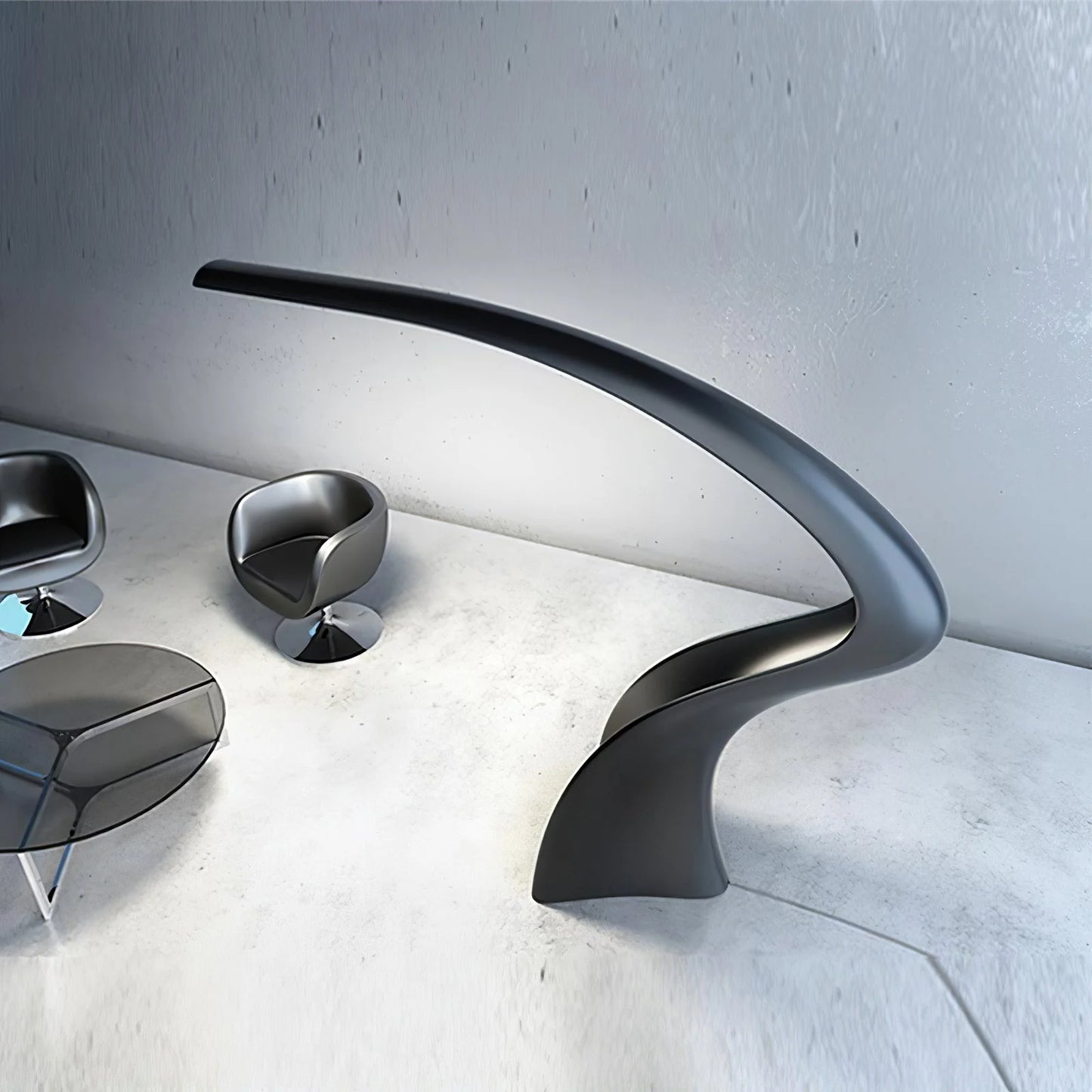 Curve Art Floor Lamp - Nuvé