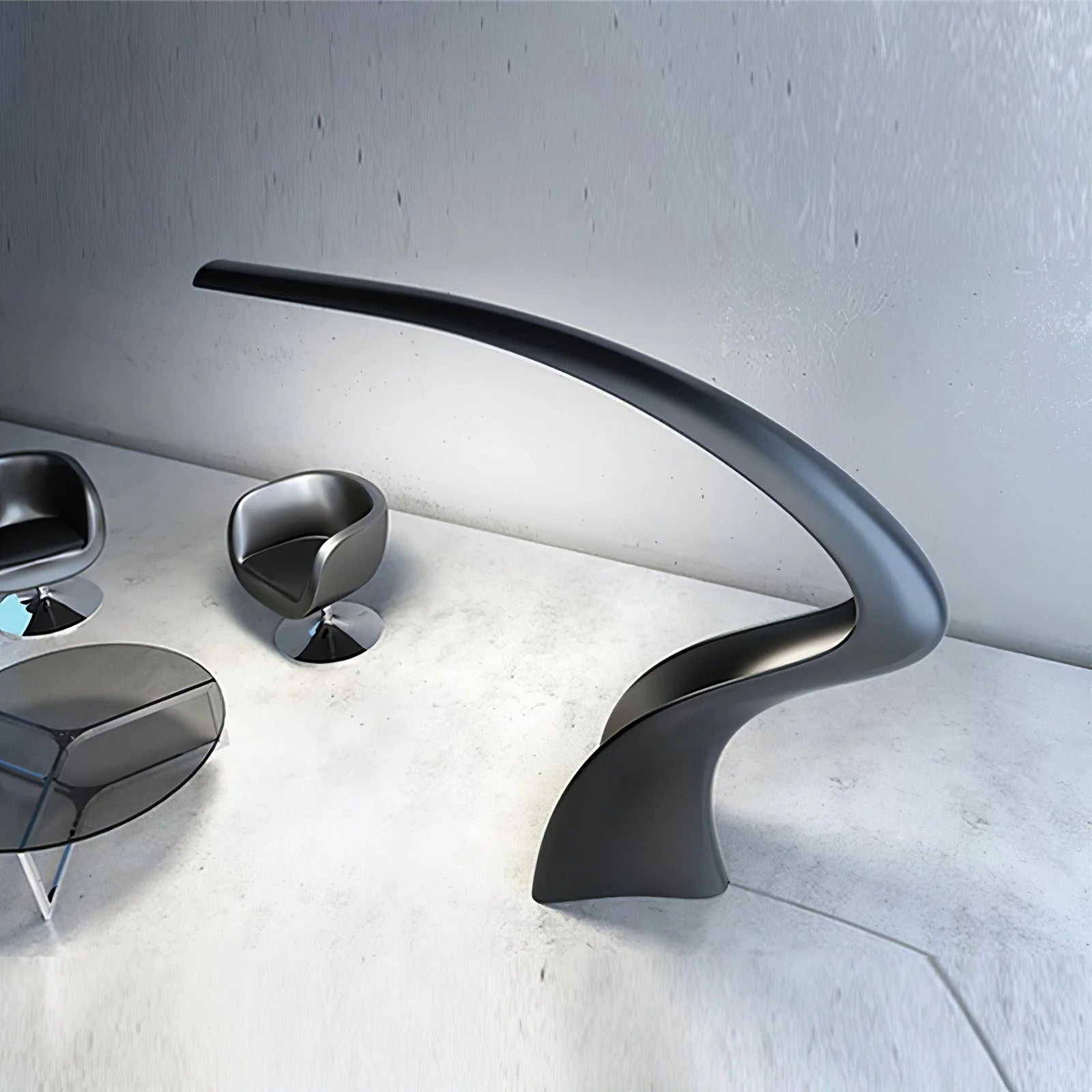 Curve Art Floor Lamp - Nuvé