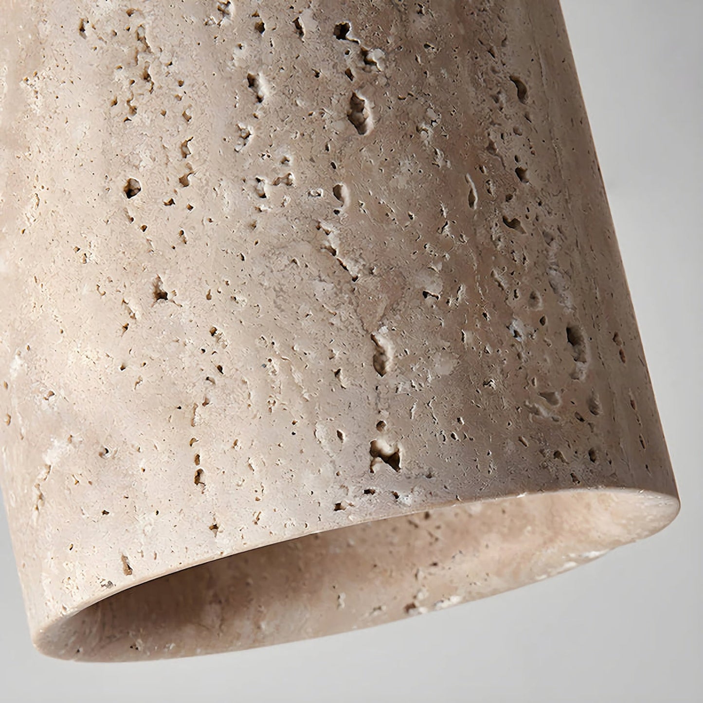Cylinder Travertine Ceiling Light - Nuvé