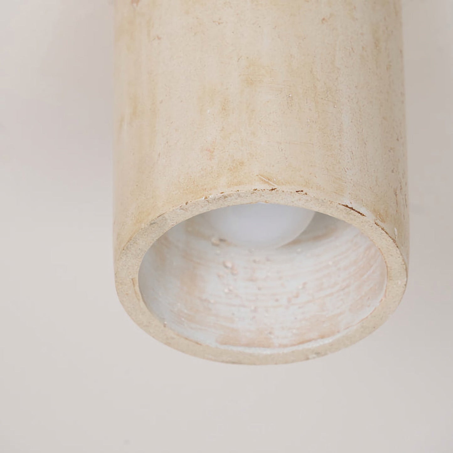 Cylinder Travertine Ceiling Light - Nuvé