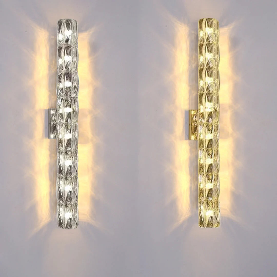 Cylindrical Crystal Wall Lamp - Nuvé