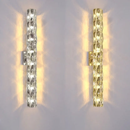 Cylindrical Crystal Wall Lamp - Nuvé