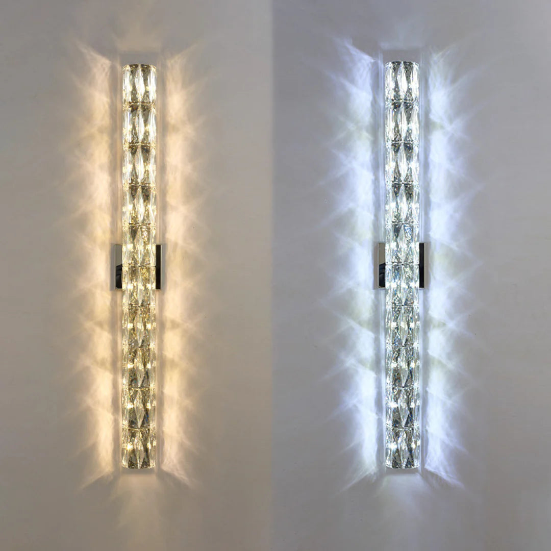 Cylindrical Crystal Wall Lamp - Nuvé