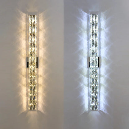 Cylindrical Crystal Wall Lamp - Nuvé