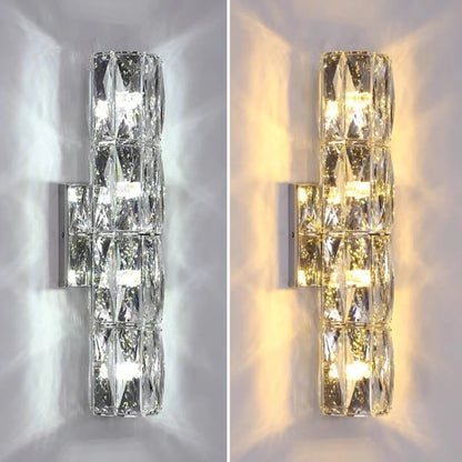 Cylindrical Crystal Wall Lamp - Nuvé