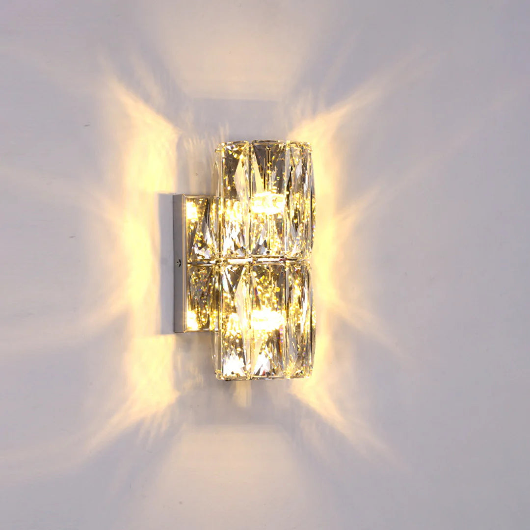 Cylindrical Crystal Wall Lamp - Nuvé
