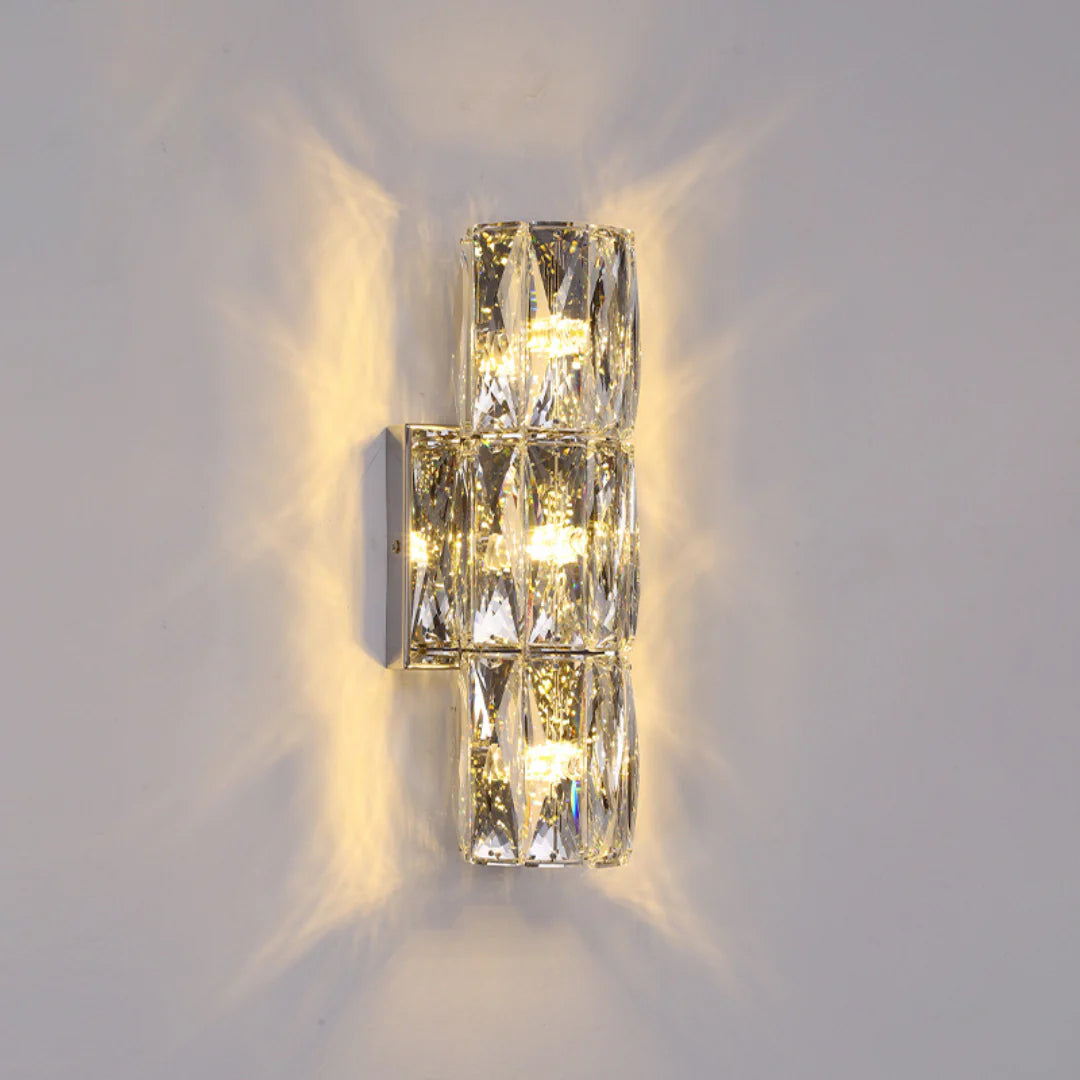 Cylindrical Crystal Wall Lamp - Nuvé