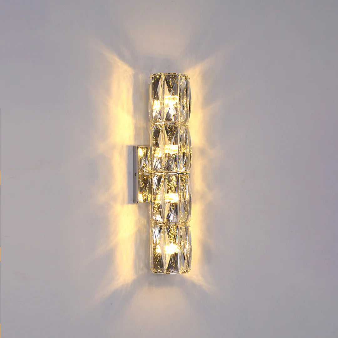 Cylindrical Crystal Wall Lamp - Nuvé