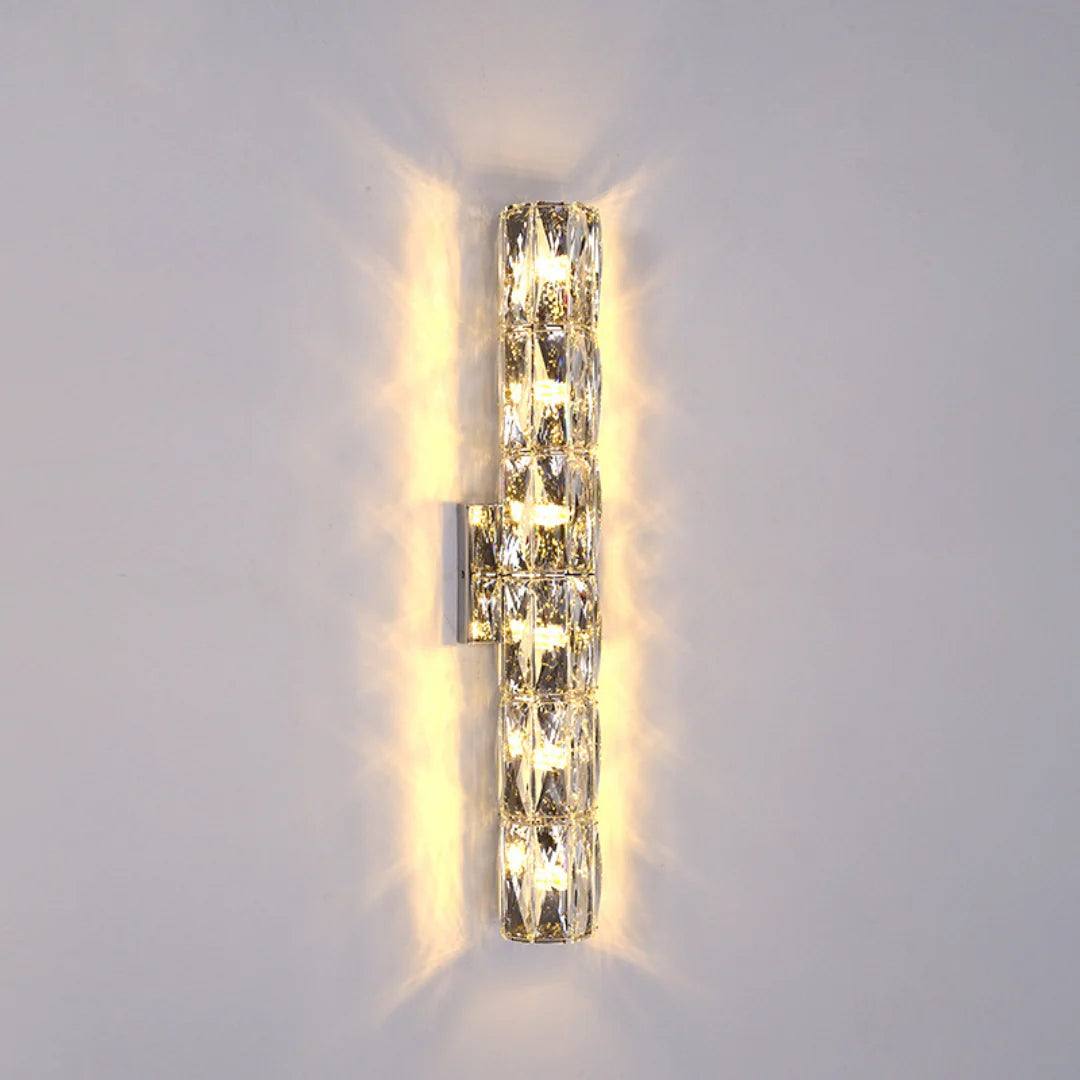 Cylindrical Crystal Wall Lamp - Nuvé