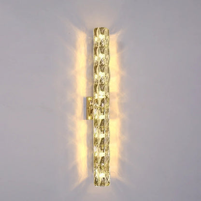 Cylindrical Crystal Wall Lamp - Nuvé