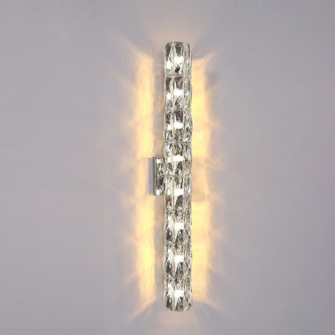 Cylindrical Crystal Wall Lamp - Nuvé