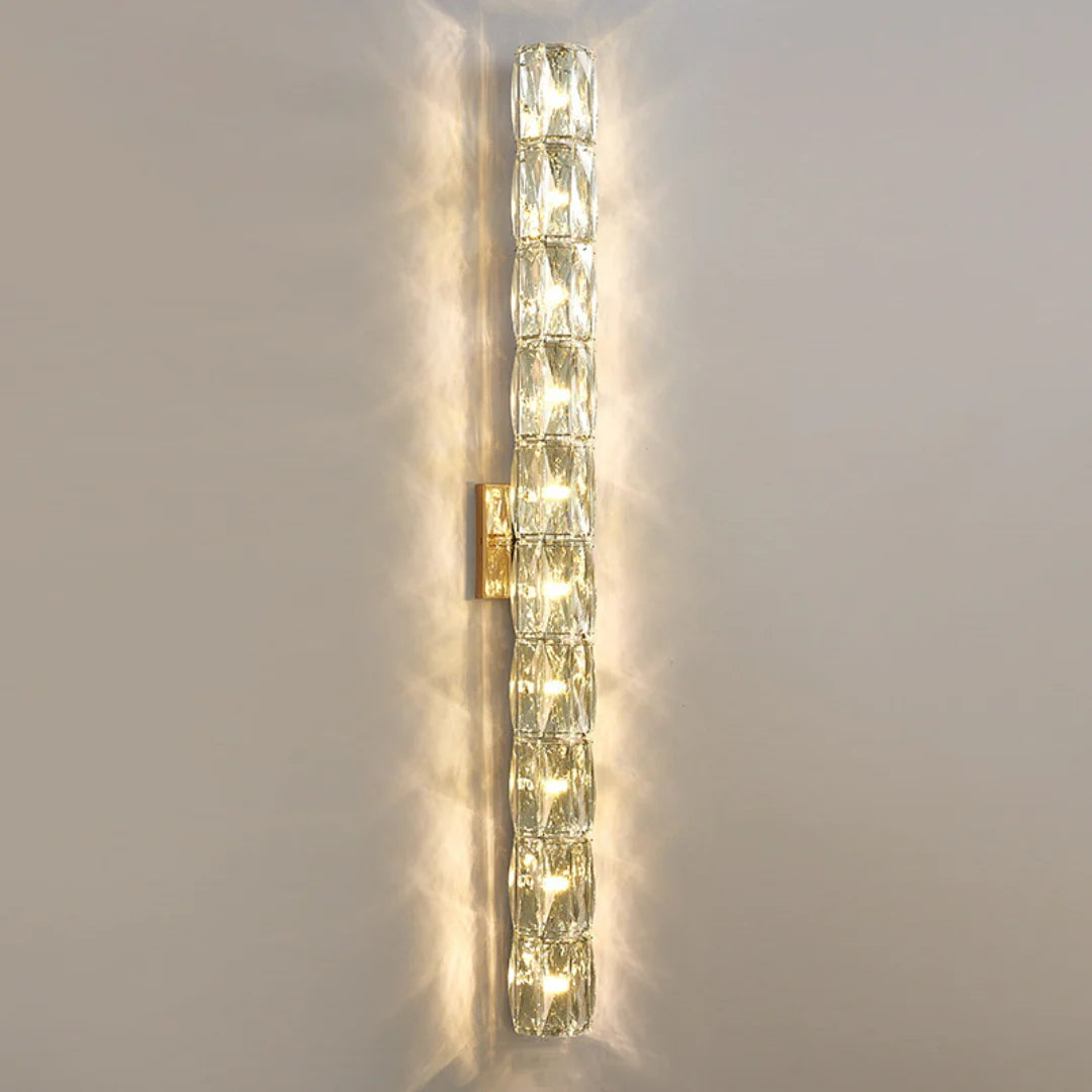 Cylindrical Crystal Wall Lamp - Nuvé