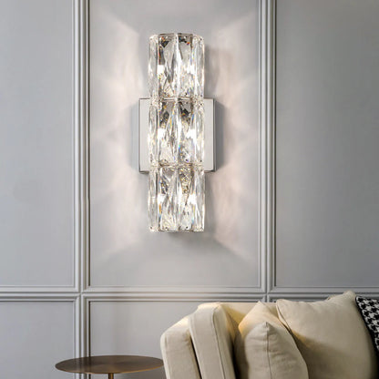 Cylindrical Crystal Wall Lamp - Nuvé