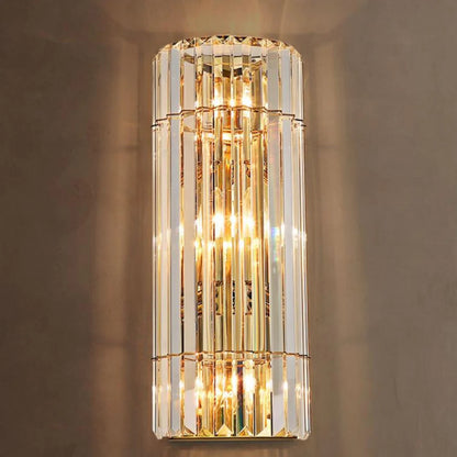 Cylindrical Crystal Wall Light - Nuvé