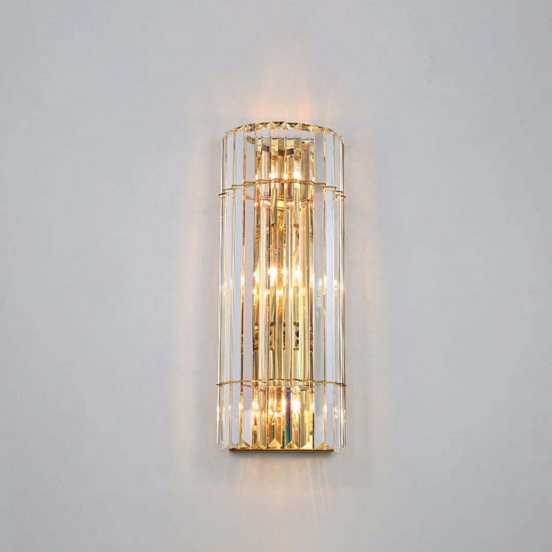 Cylindrical Crystal Wall Light - Nuvé
