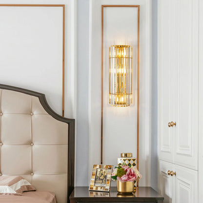 Cylindrical Crystal Wall Light - Nuvé