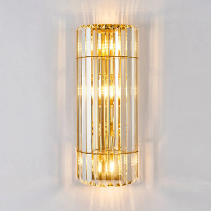 Cylindrical Crystal Wall Light - Nuvé
