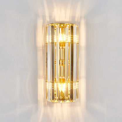 Cylindrical Crystal Wall Light - Nuvé
