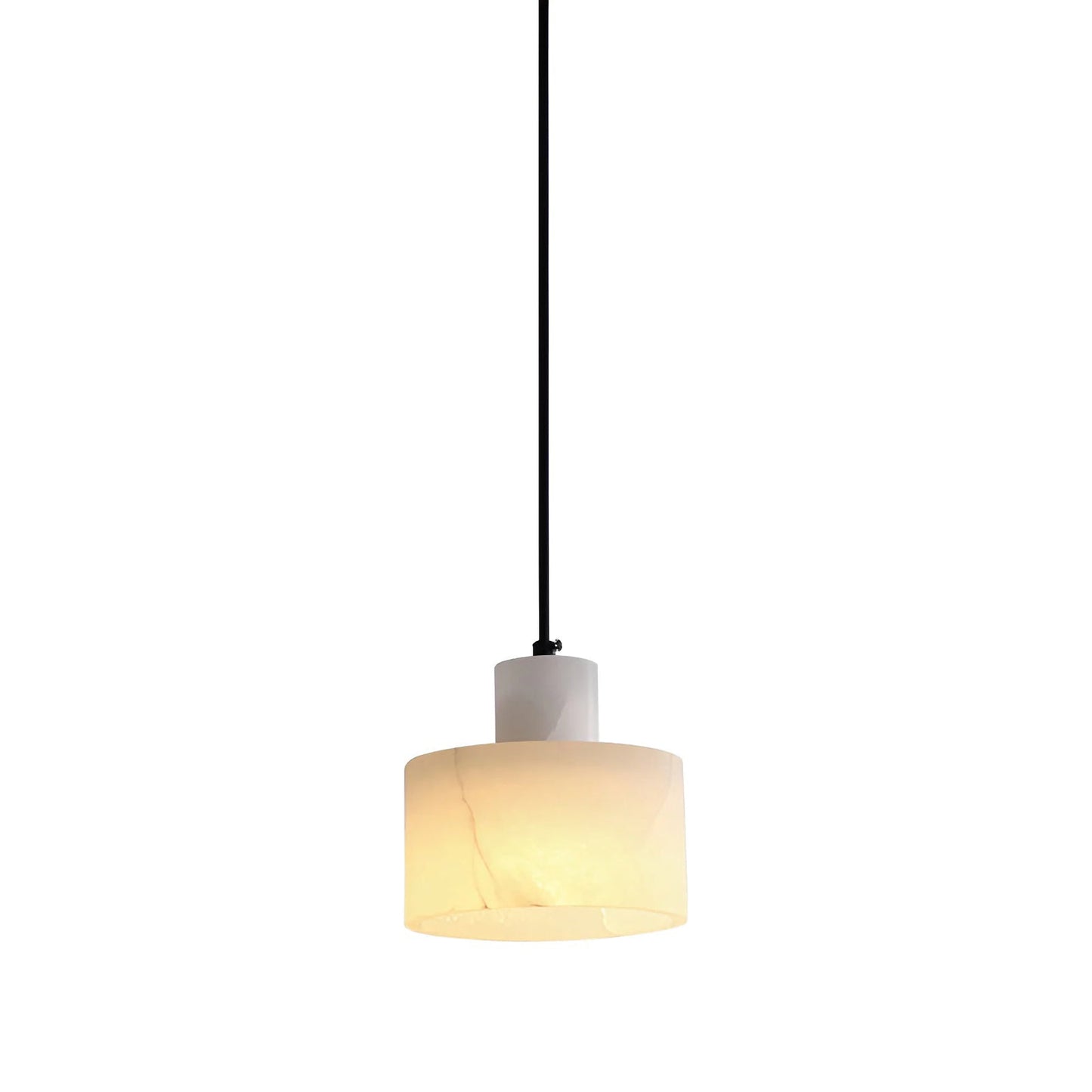 Cylindrical plaster Pendant Light - Nuvé