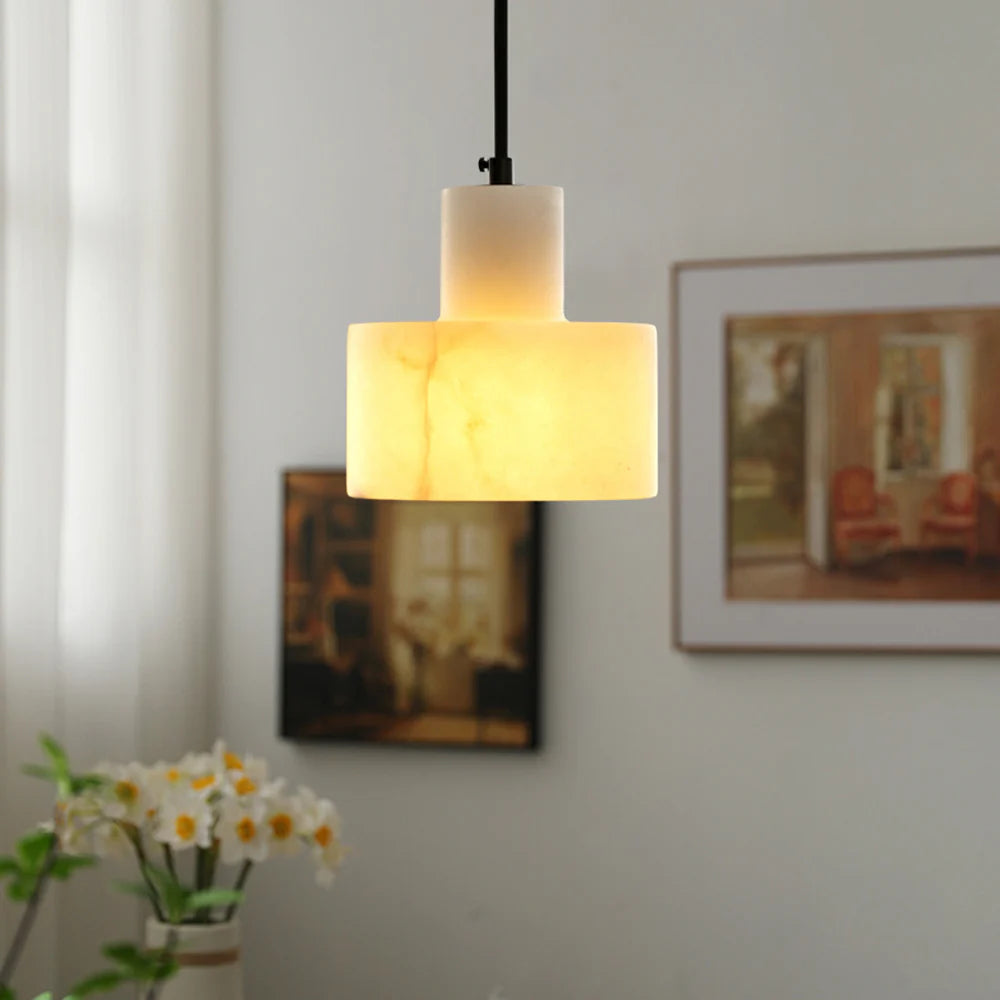 Cyls Alabaster Pendant Lamp - Nuvé