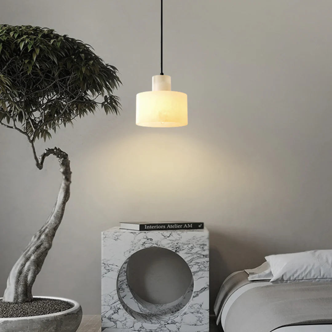 Cyls Alabaster Pendant Lamp - Nuvé