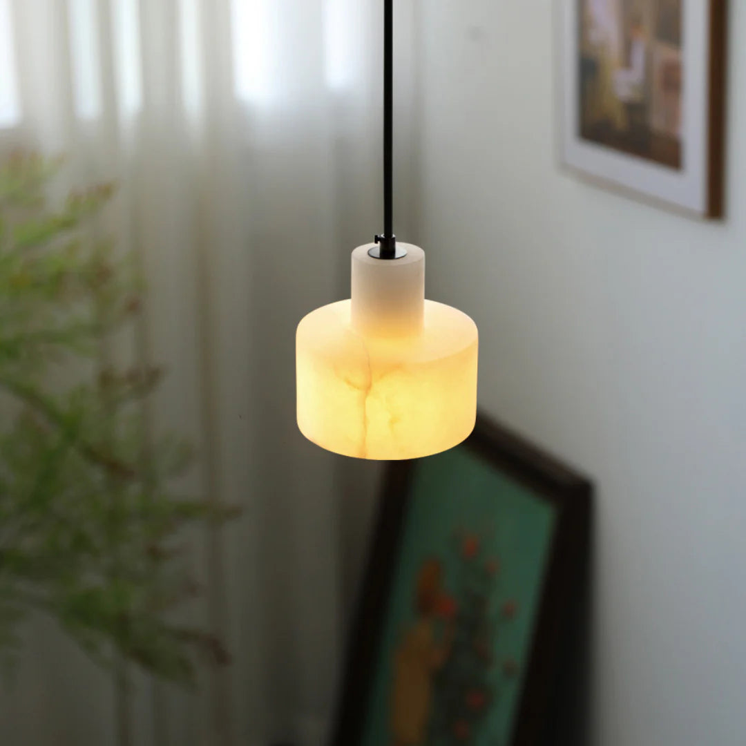Cyls Alabaster Pendant Lamp - Nuvé