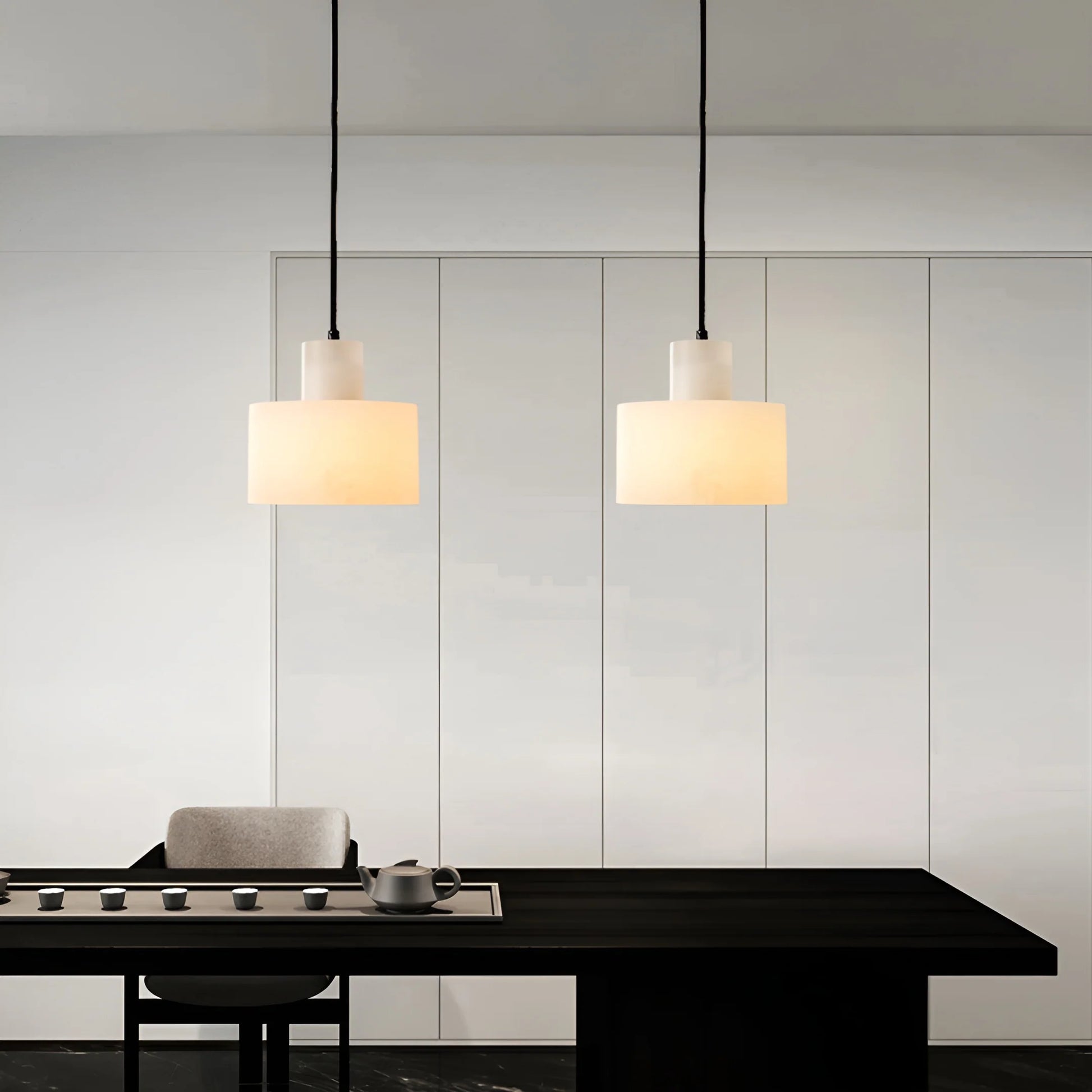 Cyls Alabaster Pendant Lamp - Nuvé