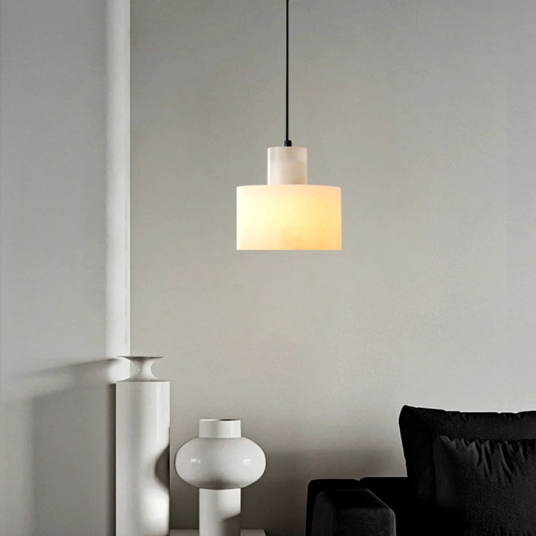 Cyls Alabaster Pendant Lamp - Nuvé
