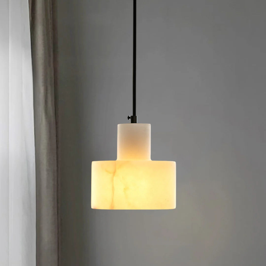 Cyls Alabaster Pendant Lamp - Nuvé
