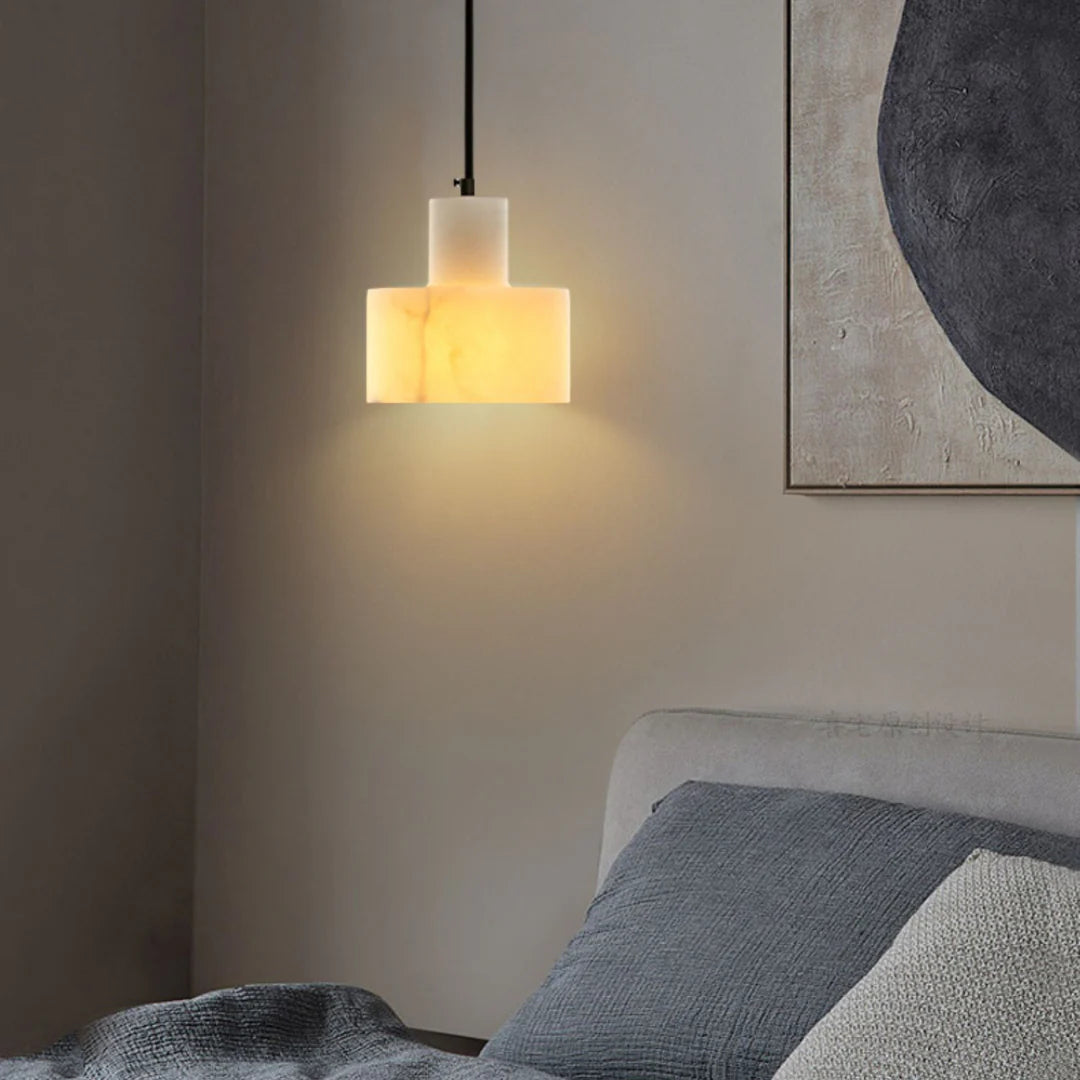 Cyls Alabaster Pendant Lamp - Nuvé