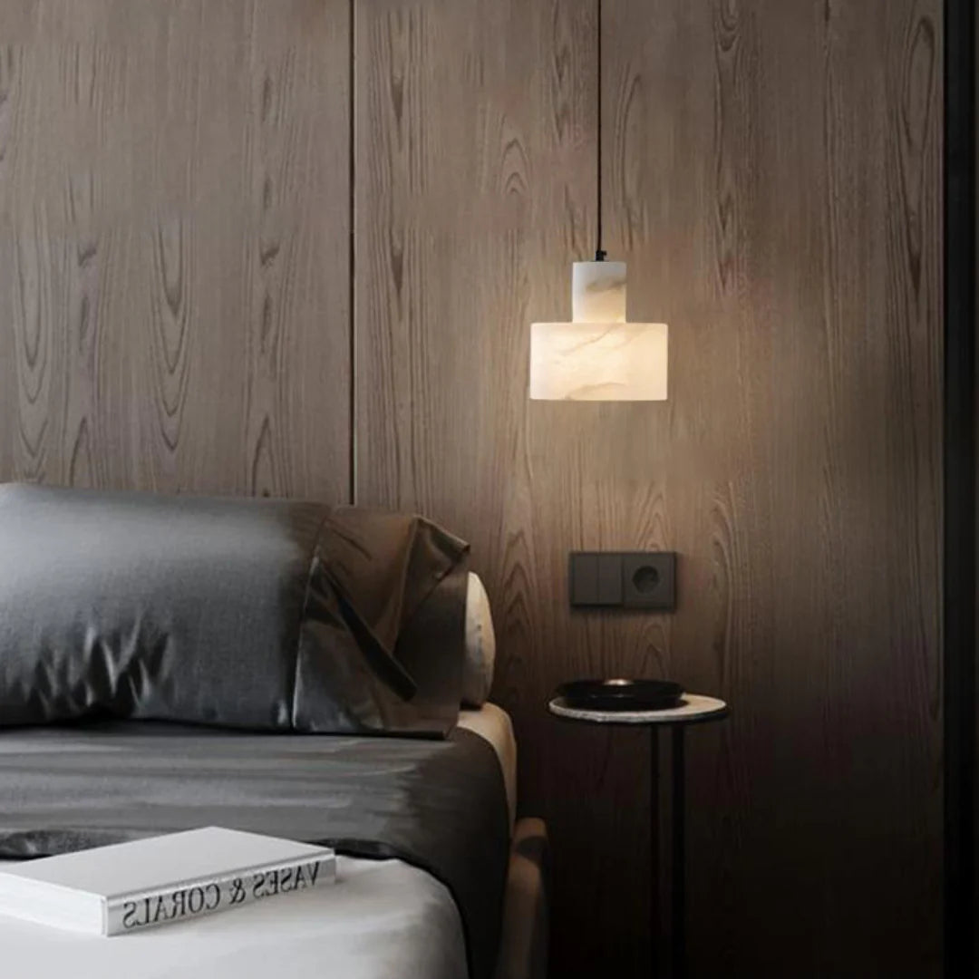 Cyls Alabaster Pendant Lamp - Nuvé