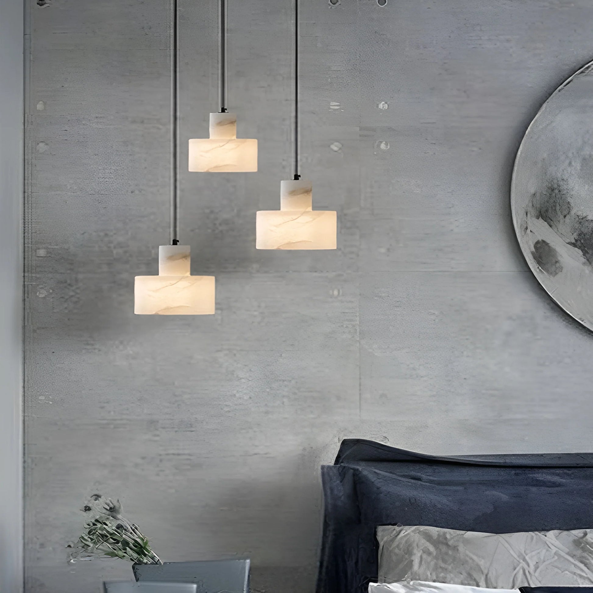 Cyls Alabaster Pendant Lamp - Nuvé