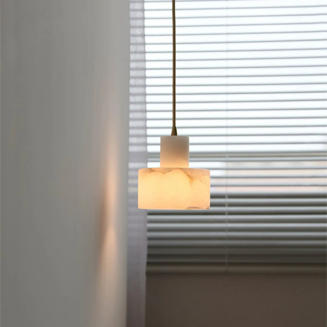 Cyls Alabaster Pendant Lamp - Nuvé