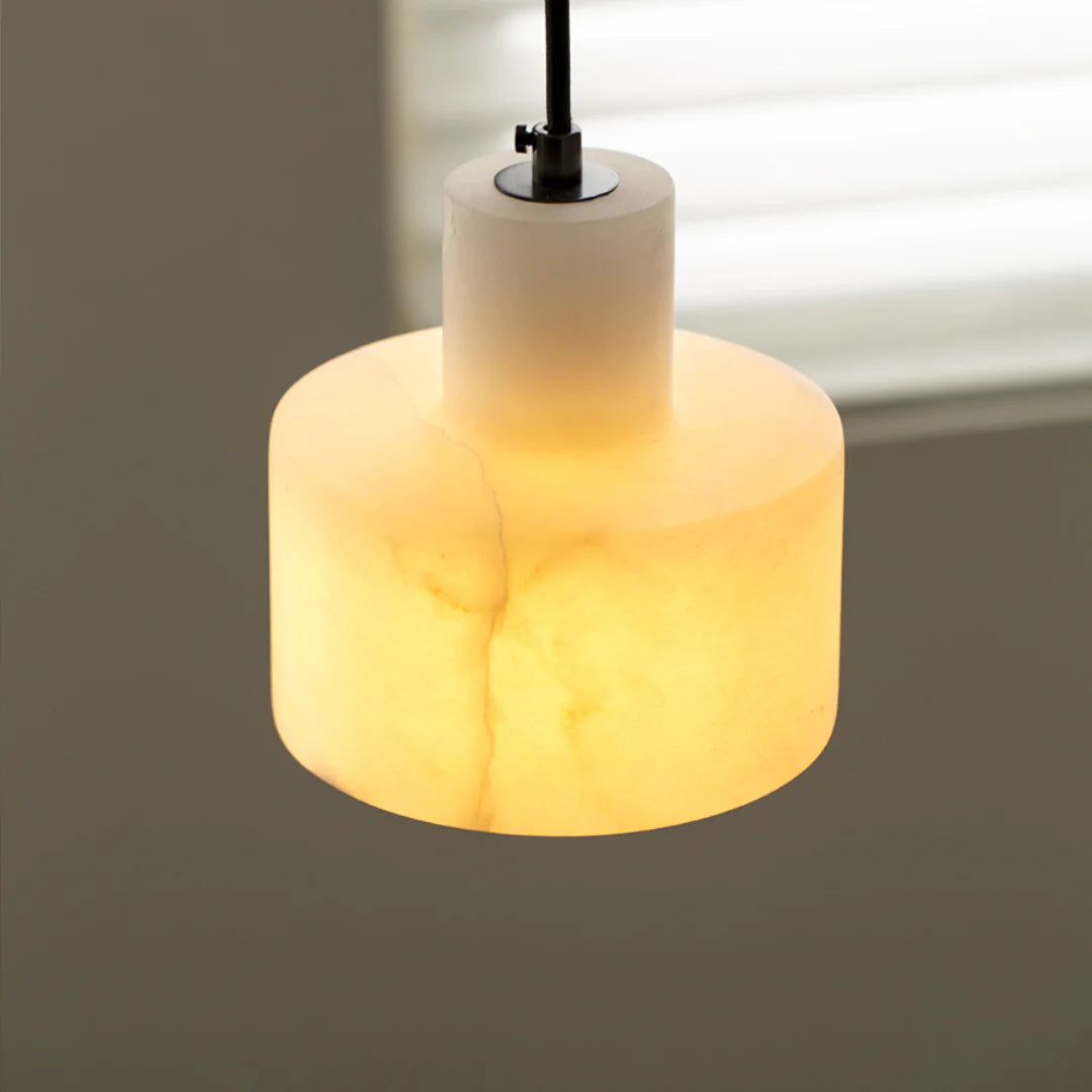 Cyls Alabaster Pendant Lamp - Nuvé