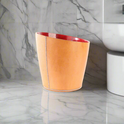Basurero | Leather Wastebasket - Nuvé