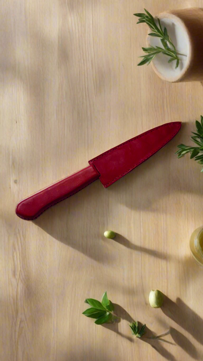Gourmet 6" Kitchen Knife & Sheath - Nuvé