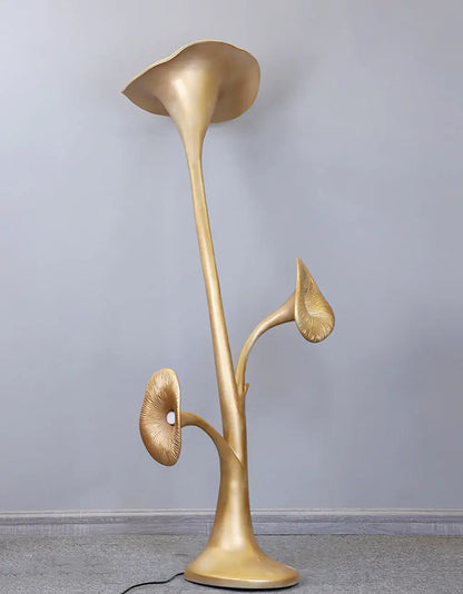 Decorative Petunia floor lamp by korewolamp with colorful petunia flower-shaped lampshade and sleek stand, ideal for modern home decor.