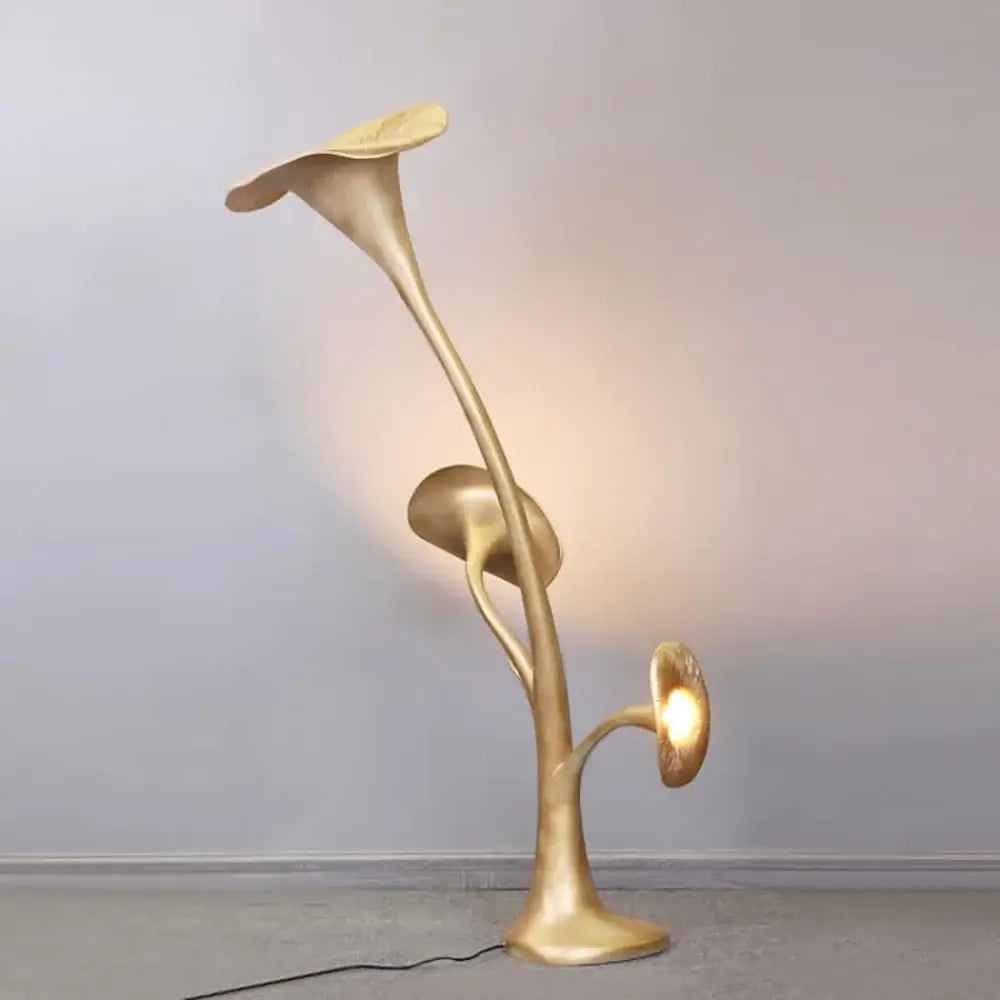Decorative Petunia Floor Lamp by korewolamp with vibrant petunia floral design and sleek modern base for stylish lighting.