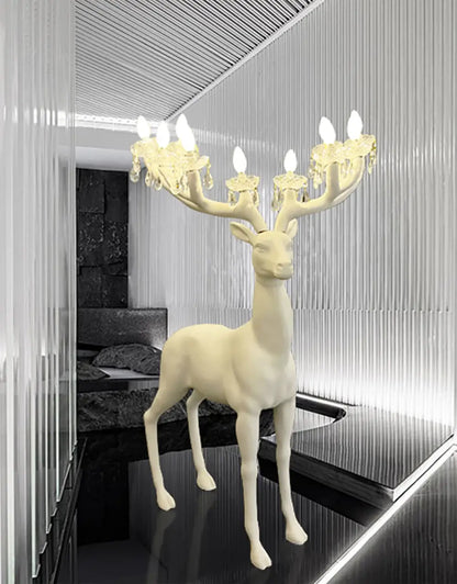 Deer Sculpture Floor Lamp - Nuvé
