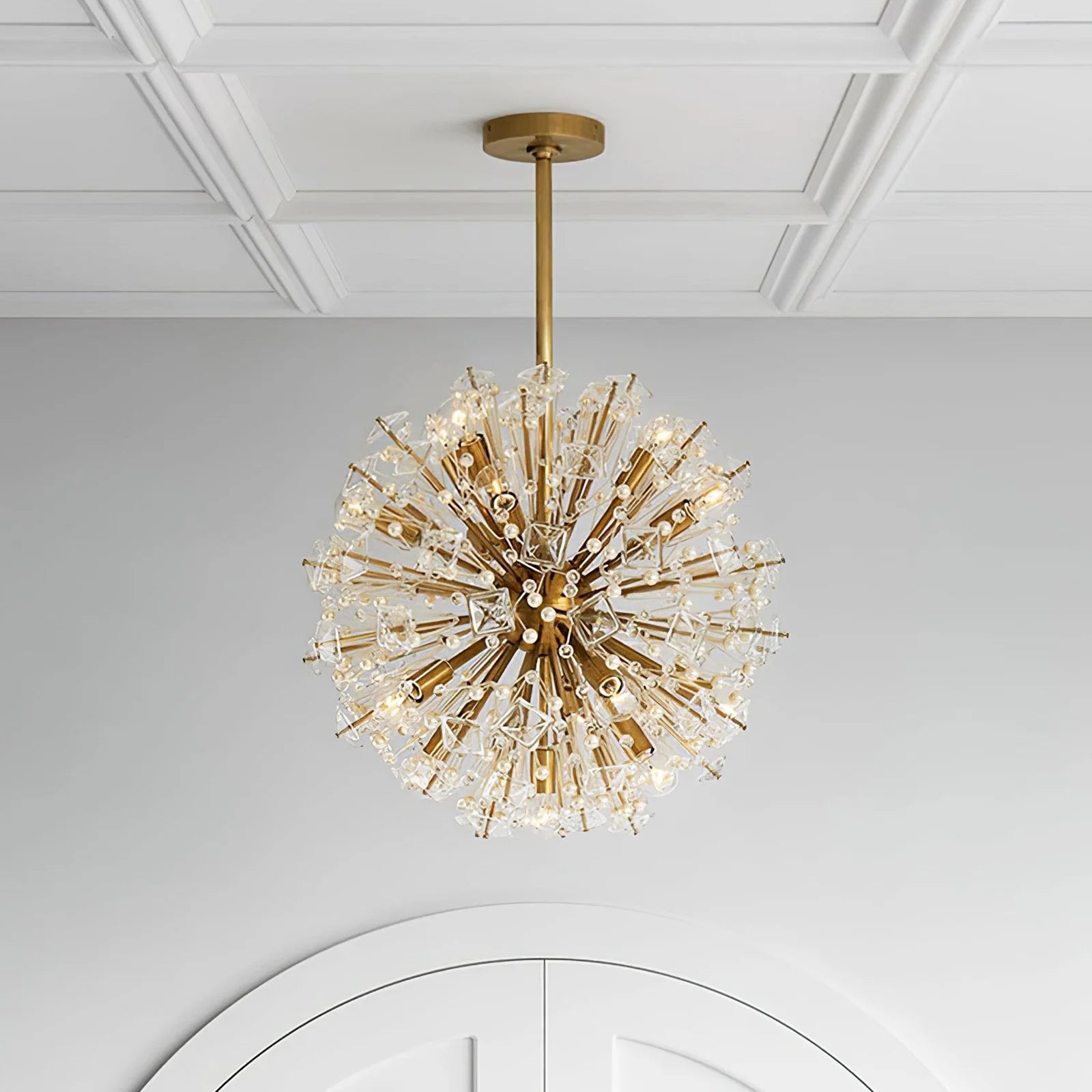 Dickinson Glass Chandelier - Nuvé