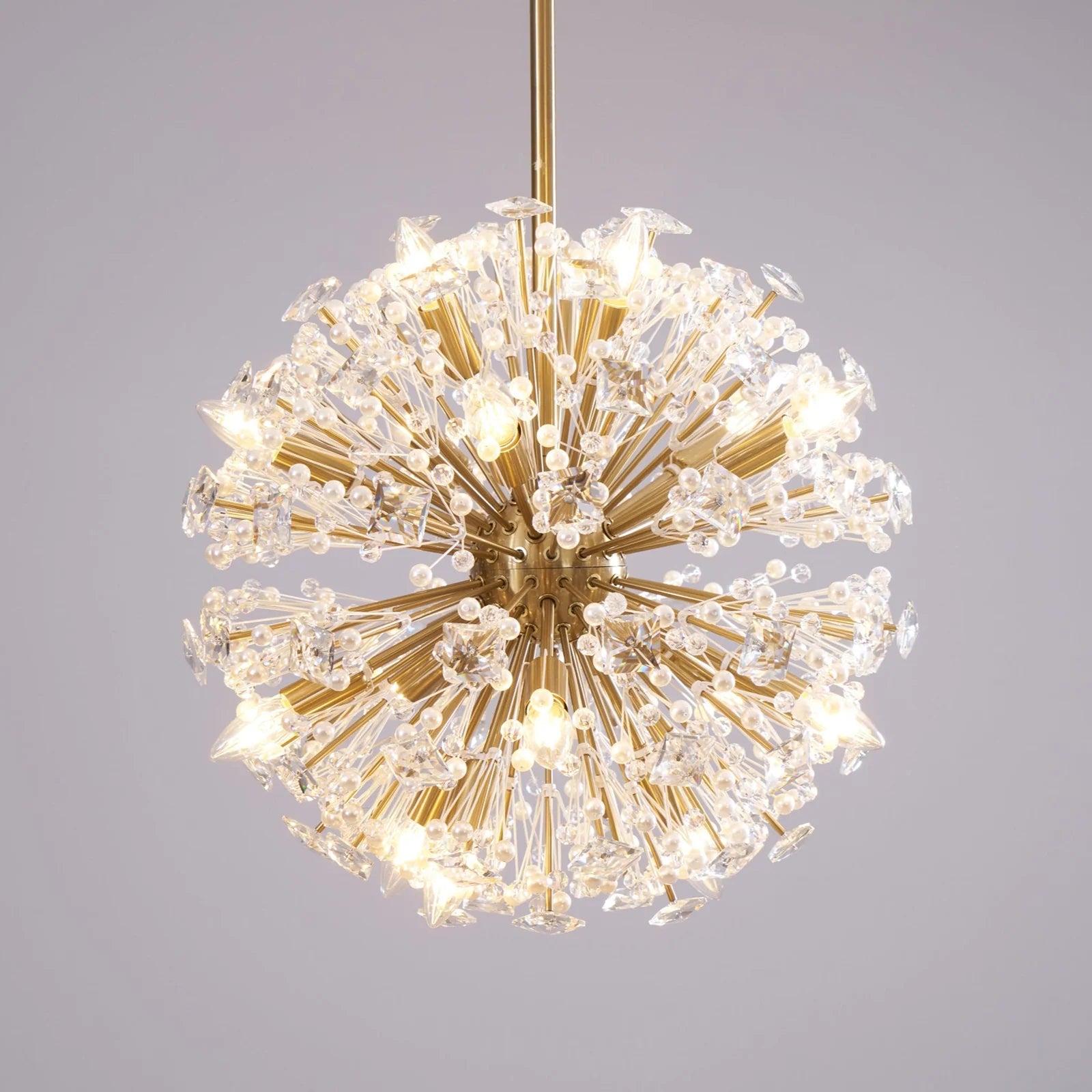 Dickinson Glass Chandelier - Nuvé