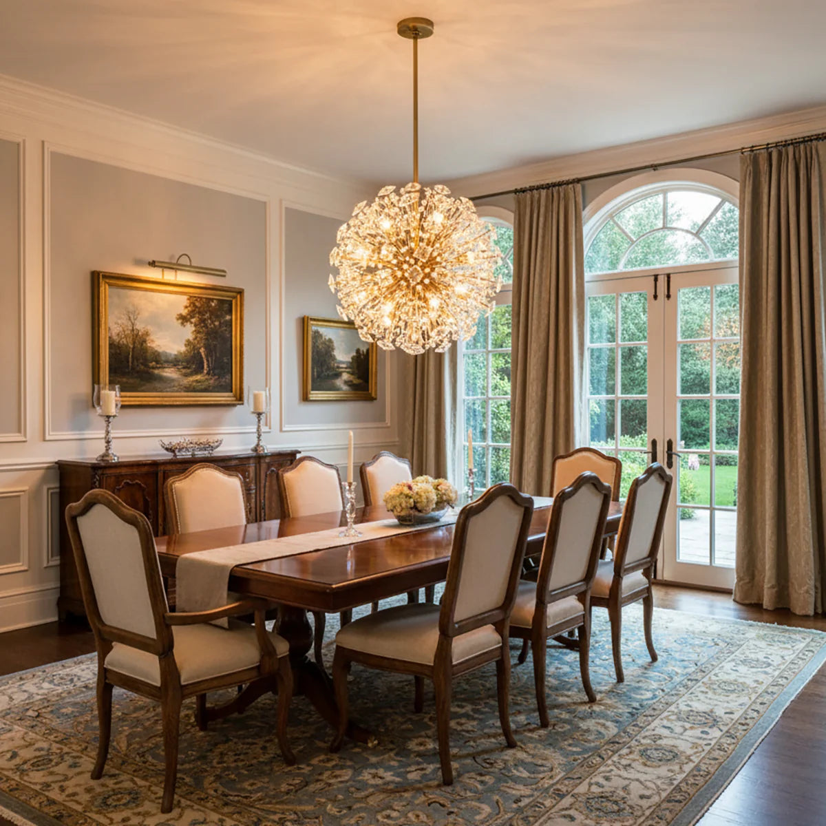 Dickinson Glass Chandelier - Nuvé