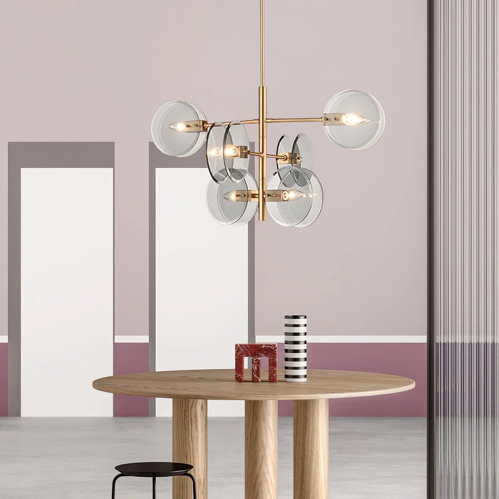 Disc Arteriors Norwich Glass Chandelier - Nuvé