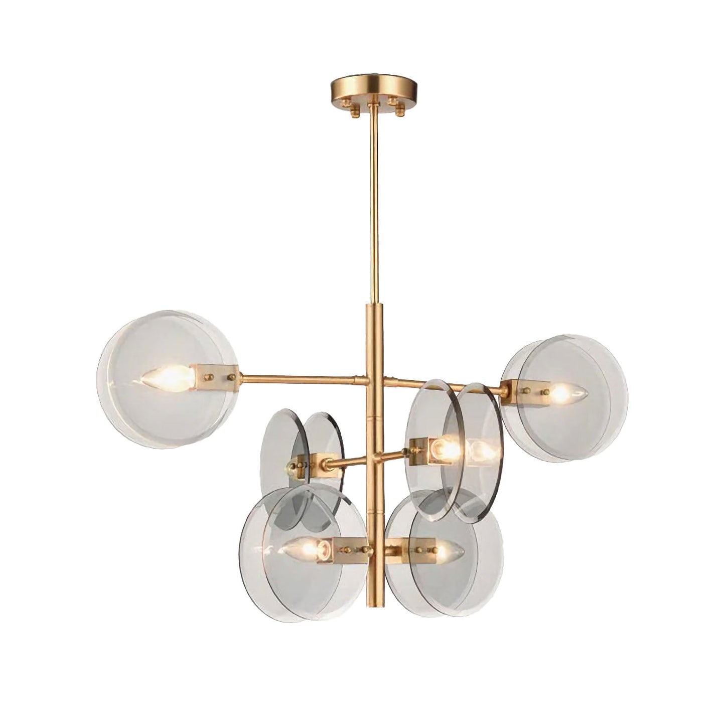 Disc Arteriors Norwich Glass Chandelier - Nuvé