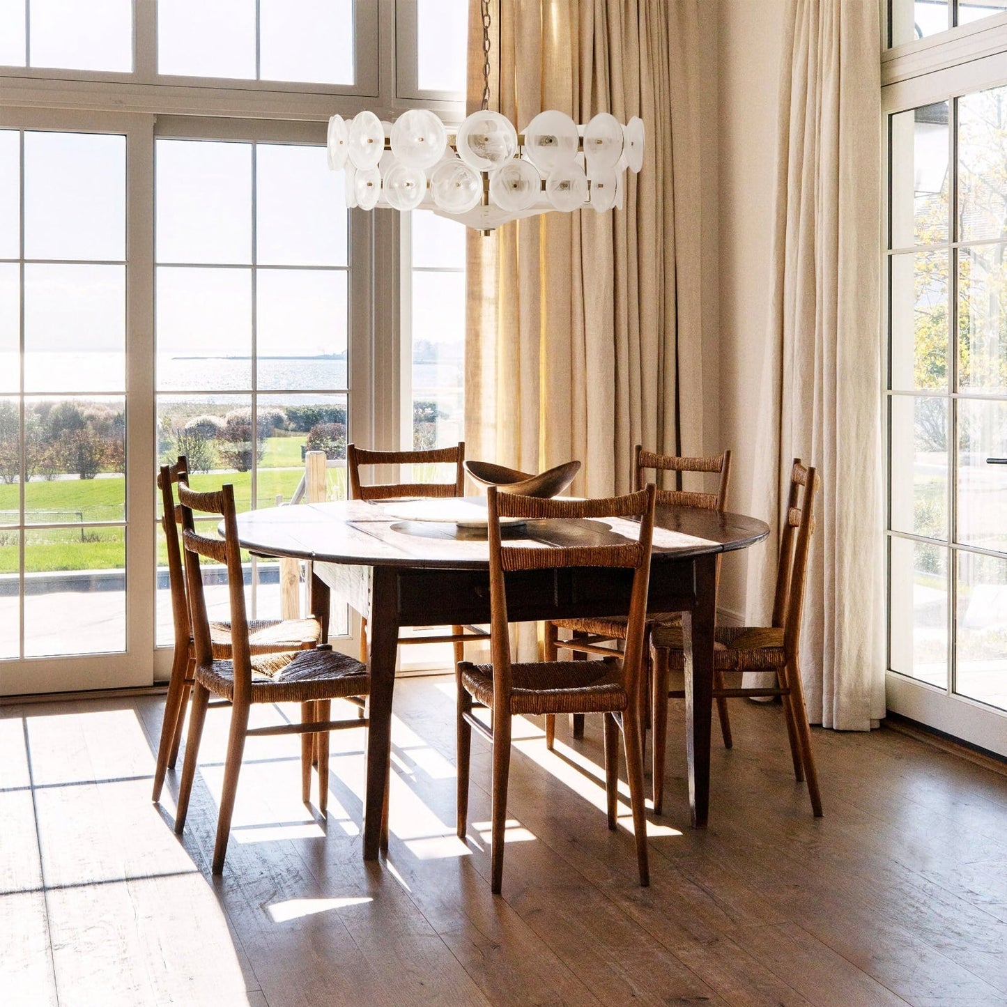 Disc Murano Chandelier